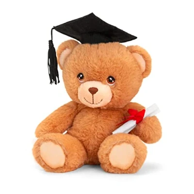 Image of Deluxe Paws Gift Teddy Bears for Special Occassions, 100% Recycled (Graduation Bear)