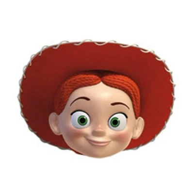 Image of Star Cutouts Ltd SM65 Disney Printed Card Mask of Jessie, Regular