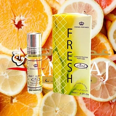 Image of Fresh 6ml Roll On Perfume aromatic citrus fragrance for women and men Hafsa Arabian Fragrances Ltd