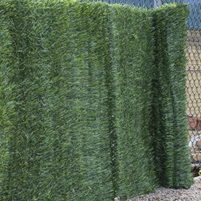 Image of Woodside Artificial Conifer Garden Fence/Wall Privacy Screening Hedge