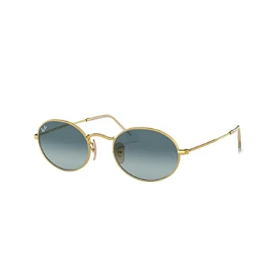 Image of Sunglasses Ray ban Rb3547 oval col. 001/3m Unisex Round Gold
