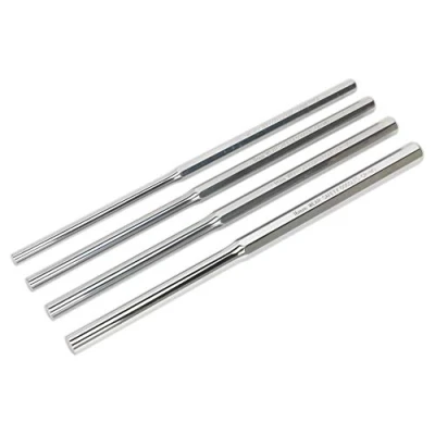 Image of Sealey Premier Parallel Pin Punch Set 4pc Extra Long