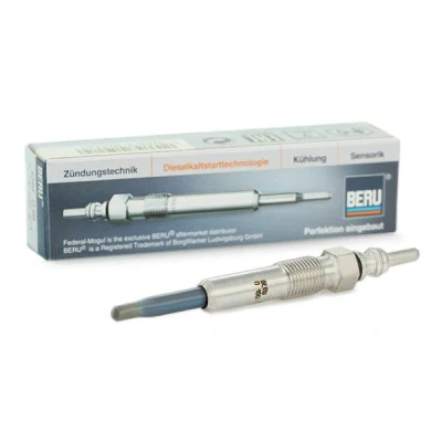 Image of 7701069730, 8200464077 Glow Plug BERU GN018 11V 11A M10x1,0 after capable, Pencil type 89mm 35Nm 15Nm 63 RENAULT: TRAFIC 2 Kasten