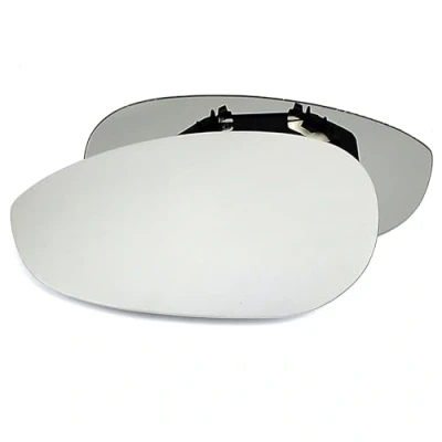 Image of Fits FIAT 500 2007 2018 Convex Wing Mirror Glass Heated Base Left Hand Passenger Side