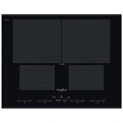 Image of Whirlpool (Uk) Ltd SMO654OF/BT/IXL SMARTCOOK 650mm Induction Hob 4 x Zones Touch Control 6th Sense