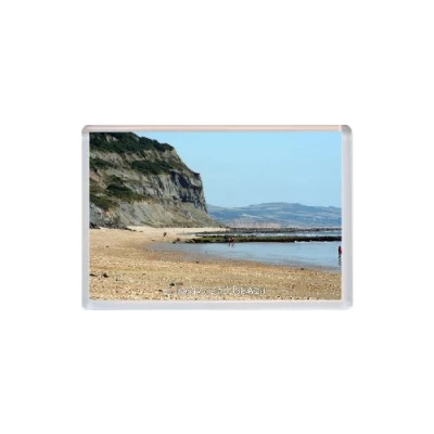 Image of Charmouth Beach Jurassic Coast Dorset Novelty Jumbo Fridge Magnet