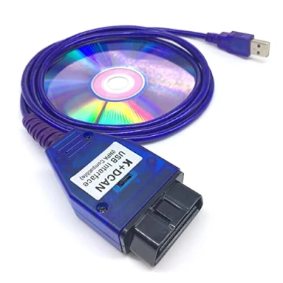 Image of AntiBreak Goldplay INPA K+ DCAN Ediabas coding interface cable switch FT232RQ OBDII for R56 E87 E93 E70 from 1996 to 2008