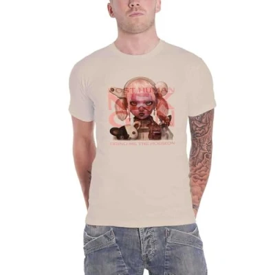 Image of Paradiso Clothing Bring ME THE Horizon Imprint NEX GEN Print Tshirt, Women&#039;s, Size: Large, Natural