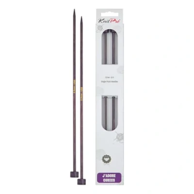 Image of KnitPro J’Adore Cubics Knitting Needles 35cm x 5mm Single Ended Pins