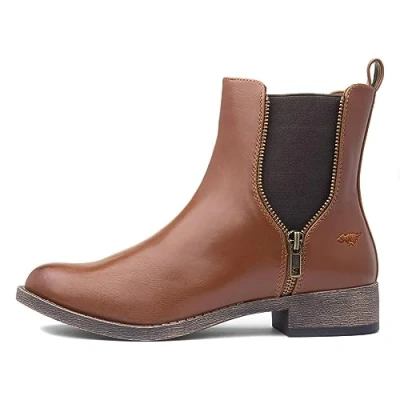 Image of Rocket Dog Women&#039;s Camilla Fashion Boot, Brown Bromley, 4 UK