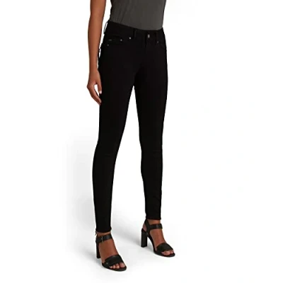 Image of G STAR RAW Women&#039;s Midge Cody Mid Skinny Jeans, black (pitch D07144 B964 A810), 23W / 30L