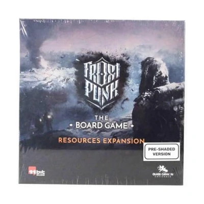 Image of Glass Cannon Unplugged Resources Expansion Frostpunk: The Board Game Ages 16+ 1 4 Players 120 150 Minutes Playing Time
