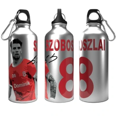 Image of Partisan Liverpool Bottle Szoboszlai 2 Lid Aluminium 750ml Silver