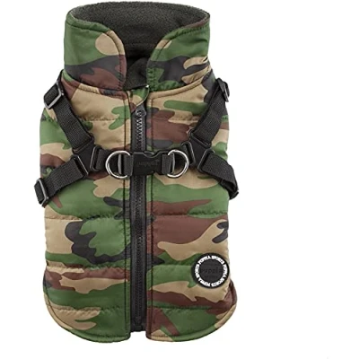 Image of Puppia New Mountaineer Coat, X Large, Green
