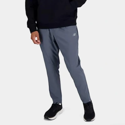 Image of New Balance AC Stretch Regular Tracksuit bottoms, Men&#039;s, Size: Medium, Graphite