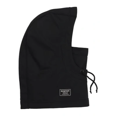 Image of Burton Men&#039;s Bonded Hood Balaclavas Headwear, True Black New, Regular