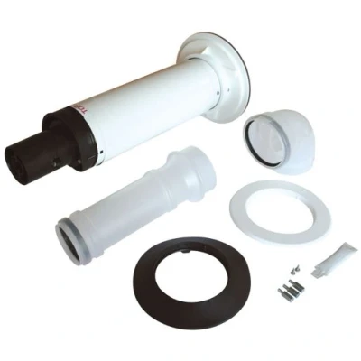 Image of Worcester Bosch Long Telescopic Boiler Flue Kit 60Mm/100Mm 7716191155
