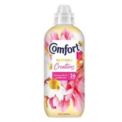 Image of Comfort Creations Honeysuckle Fabric Conditioner 780ml (26 Washes)