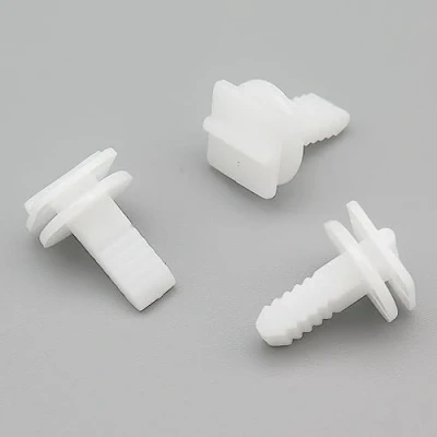 Image of VVO Fasteners Plastic Interior A Pillar Trim Clip, White (Pack of 10)