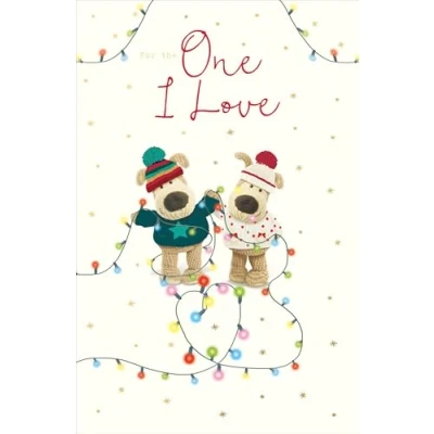 Image of Boofle for The One I Love Festive &amp; Cute Christmas Greeting Card 771209