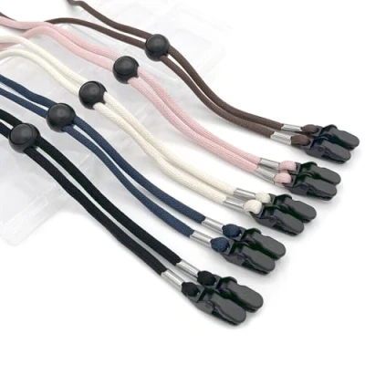 Image of DONGKER 5PCS Hat Strap Clips,Adjustable Retainer Clips for Fishing Boating Sailing Keeper