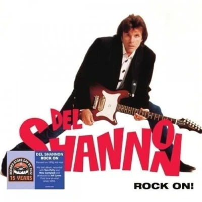 Image of Del Shannon Rock On 180gm Red vinyl Sealed 2022 UK LP DEMREC986