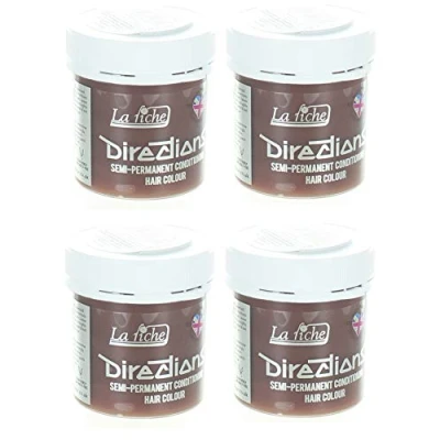 Image of 4 x La Riche Directions Semi Perm Hair Colour Pastel Rose 4x 88ml