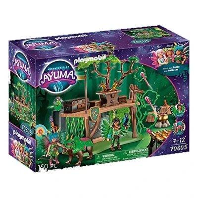 Image of Playmobil 70805 Adventures of Ayuma Training Camp, FAiry Tale Toy, Fun Imaginative Role Play, Playset Suitable for Children Ages 7+