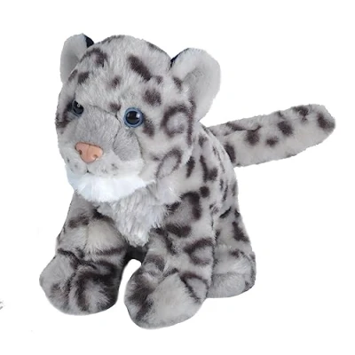 Image of Wild Republic Europe 10848 Snow Leopard Plush Soft, Cuddlekins Cuddly Toys, Gifts for Kids 20cm