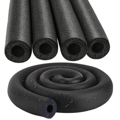 Image of Pipe Insulation Foam Tube Closed Cell, Black Tubing for Protecting Pipes and Heat Preservation(6mmx9mmx180cm)