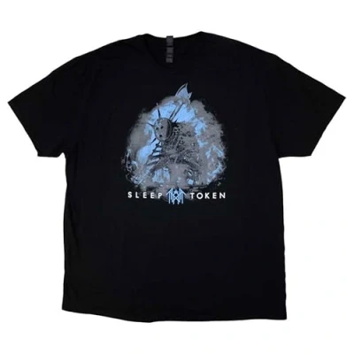 Image of Rock Off officially licensed products Sleep Token Chokehold Band Logo T Shirt M Black