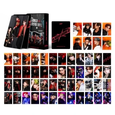 Image of SAMSHINE Kpop Boy Group Lomo Cards 55Pcs WILL Photo Album THE WORLD EP.FIN Merch Photocard Set Gift for Fans (AT will) 2.1 x 3.3 inch