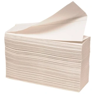 Image of ABENA Hand Towel 2 Layers Z Fold Paper Towels 8 Cm White 100% Cellulose Dispenser Maximum Absorbency Hygienic Disposable