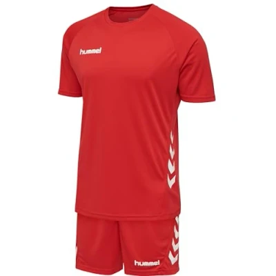 Image of hummel Men&#039;s Ensemble Promo Set Track Suit, Rouge, L EU, 205870
