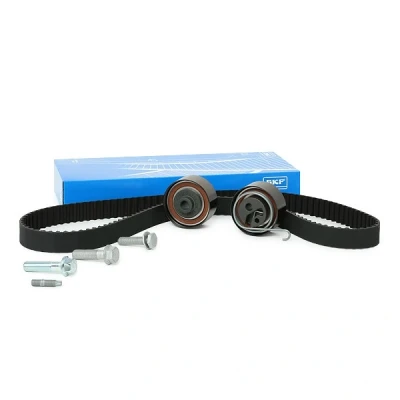 Image of 55597414, 55597415, 97249945, 97376296, 98014186 Timing belt kit SKF VKMA 05609 131 with rounded tooth profile VAUXHALL: Zafira Mk2, Astra Mk6