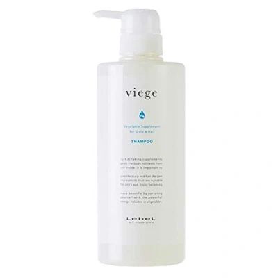 Image of Lebel Viege Hair Shampoo 600ml (Green Tea Set)