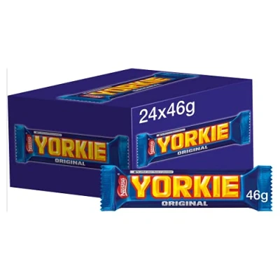 Image of Yorkie Milk Chocolate Bars, 24 x 46 g