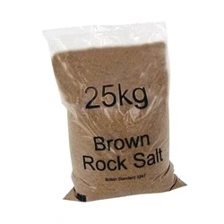 Image of Dry Brown Rock Salt 25kg Bag (20 Pack) 384072