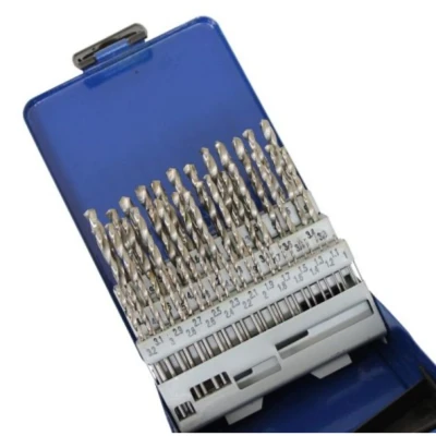 Image of US PRO Tools 51PC HSS G Metric Drill Bit Set 1 6mmmm Bits 2412