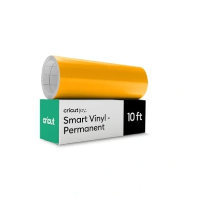 Image of Cricut Smart Vinyl Permanent, Maize Yellow, 5.5 in x 10 ft Bulk (1)