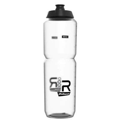 Image of Polisport 8649100007 R Collection Bicycle Bottle Model R1000 with a Capacity of 1000 ml BPA Free Water for Cyclists in Transparent