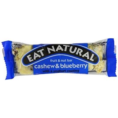 Image of Eat Natural Blueberry &amp; Cashew Bar 12 x 45g
