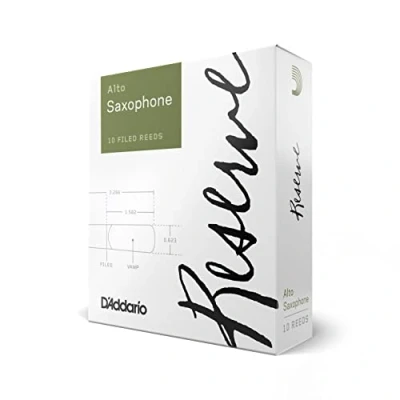 Image of D&#039;Addario Woodwinds Reserve Alto Saxophone Reeds, Strength 3.5, 10 Pack