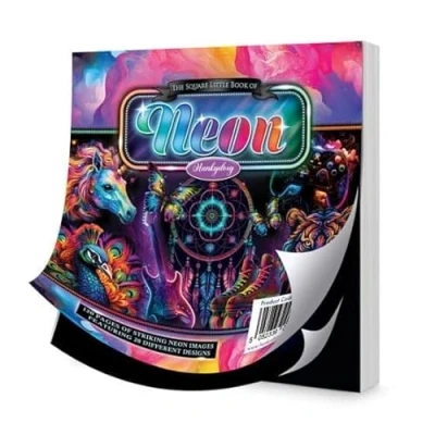 Image of Hunkydory The Square Little Book of Neon RRP £9.99