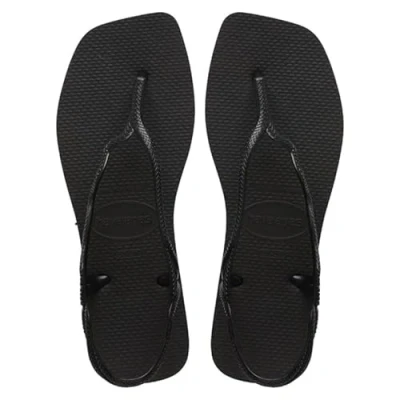 Image of Havaianas Soleil, Black, 5.5/6