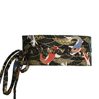 Image of Women&#039;s Japanese Yukata Kimono Robe Obi Belt Harajuku Waistband #13
