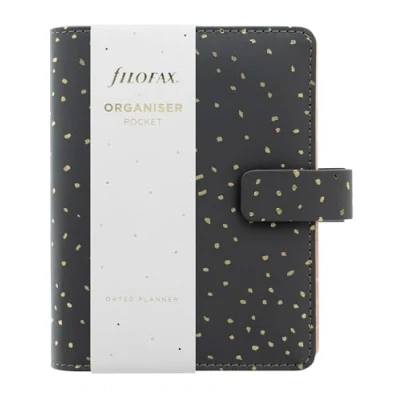 Image of Filofax Pocket Confetti organiser charcoal