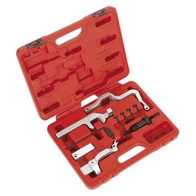 Image of Sealey Petrol Engine Timing Tool Kit for BMW Mini, Citroen, Peugeot Chain Drive