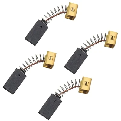 Image of 4pcs Angle Grinder Carbon Brushes with Auto Cut Off Compatible Black &amp; Decker CD110 CD115 KG900 KG915 AST15