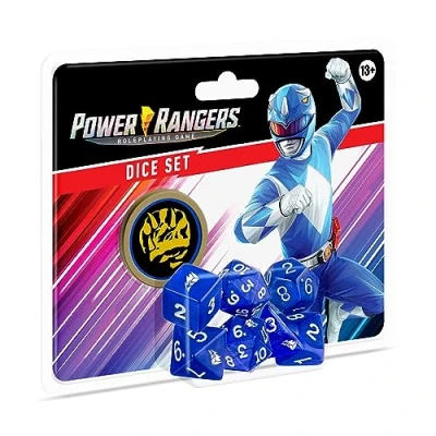 Image of Power Rangers RPG: Blue Dice Set